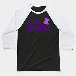 Christmas movie Willy Wonka Baseball T-Shirt